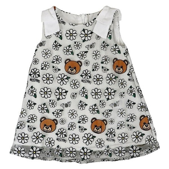 MOSCHINO BABYYGIRL DRESS NWOT - Picture 1 of 16